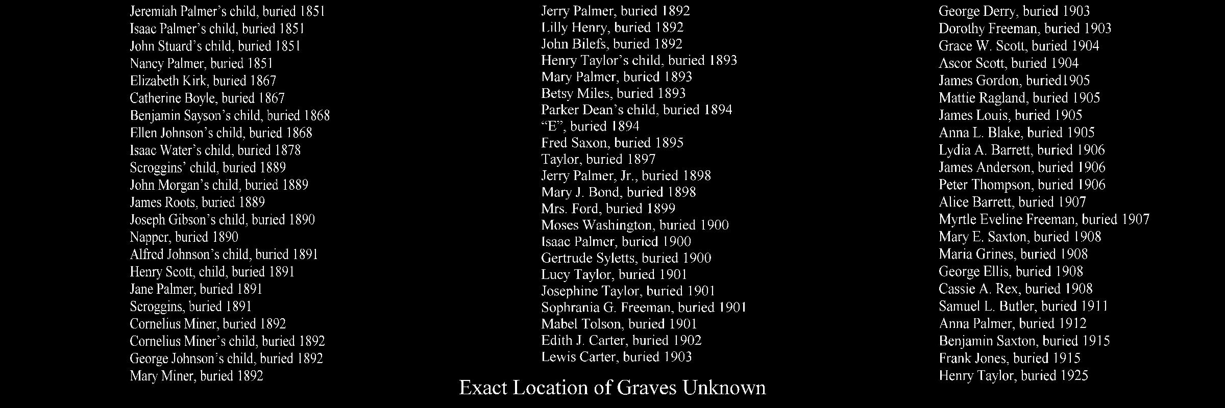 Grave Marker w Dates